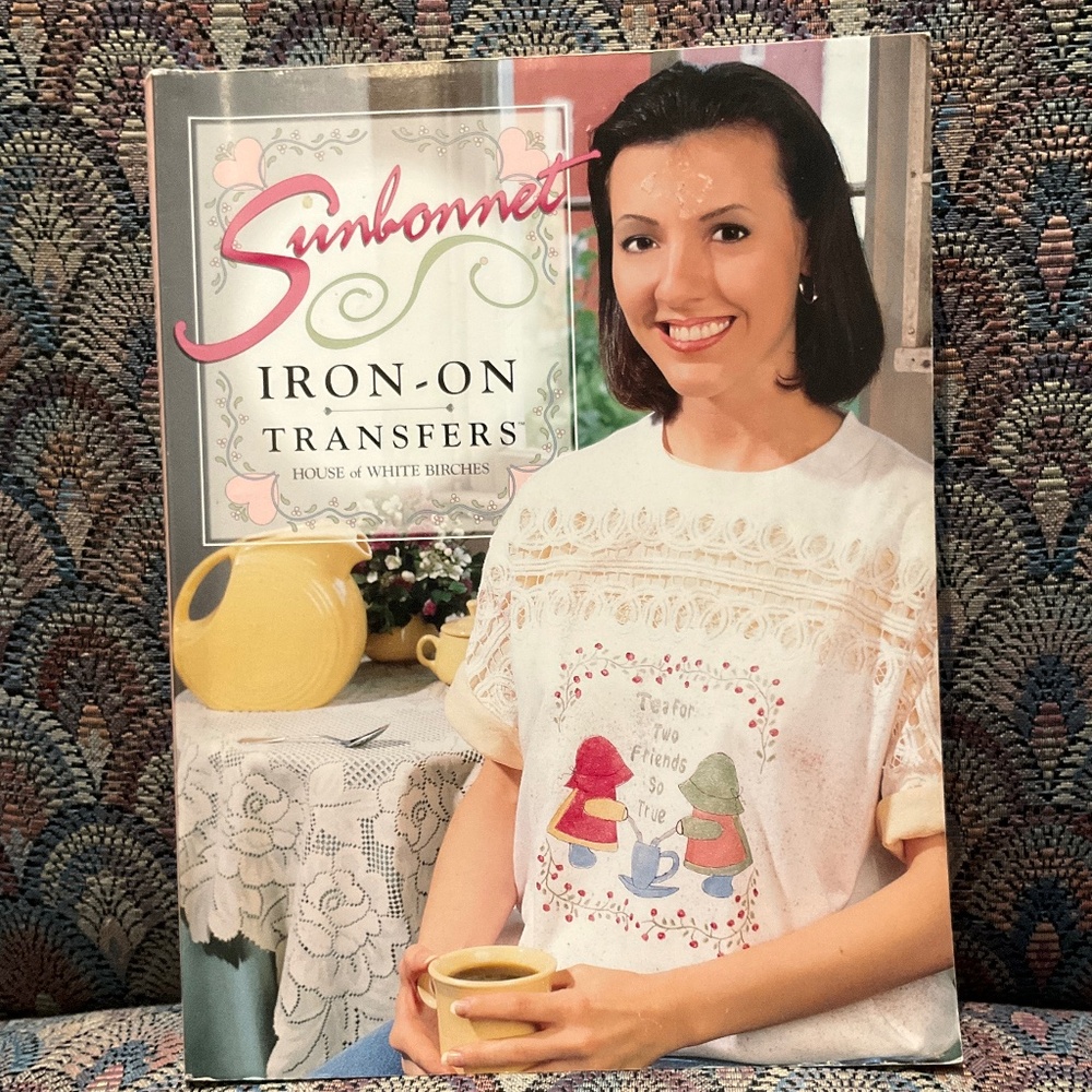 Vintage Sunbonnet Iron-On Transfer Book
